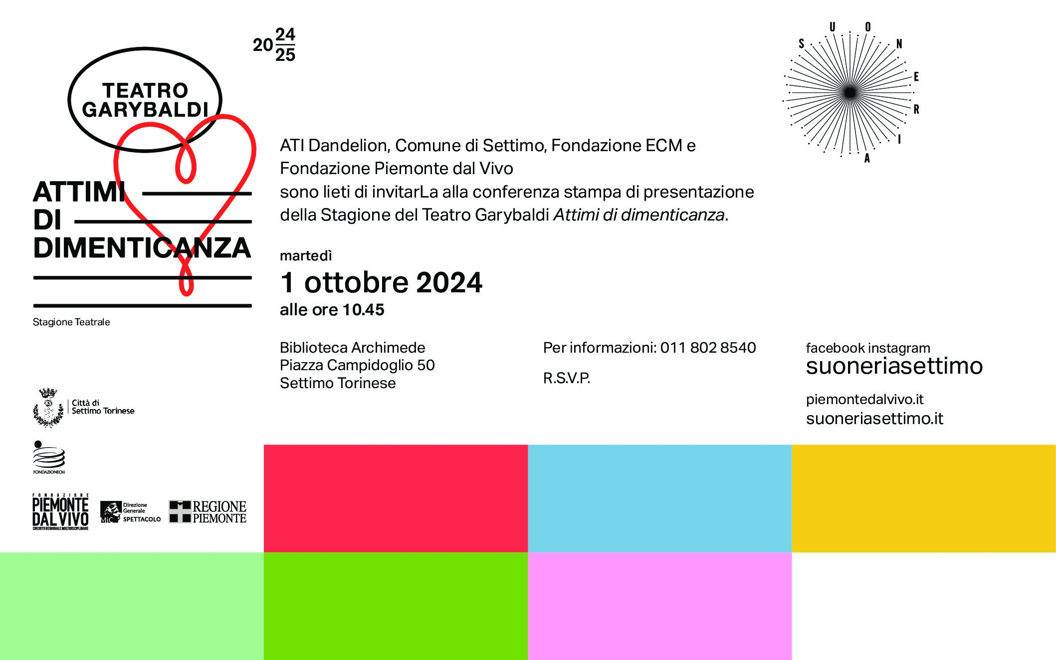 Presentazione della Stagione Teatrale 2024/25